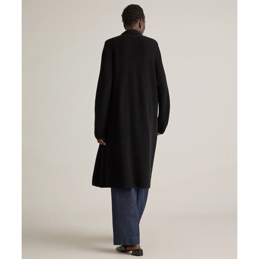 NWT Quince Women's Australian Merino Wool Duster Cardigan Size XL - Picture 8 of 8